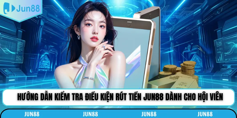 Hướng dẫn kiểm tra điều kiện rút tiền Jun88 dành cho hội viên